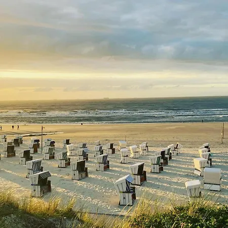 Strandnahe, Moderne Ferienwohnung Auf Wangerooge, Seeluft 34 Экстерьер фото